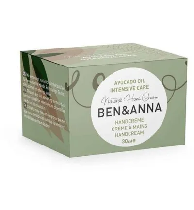Ben & Anna Hand cream olive oil intensive (30 ml)
