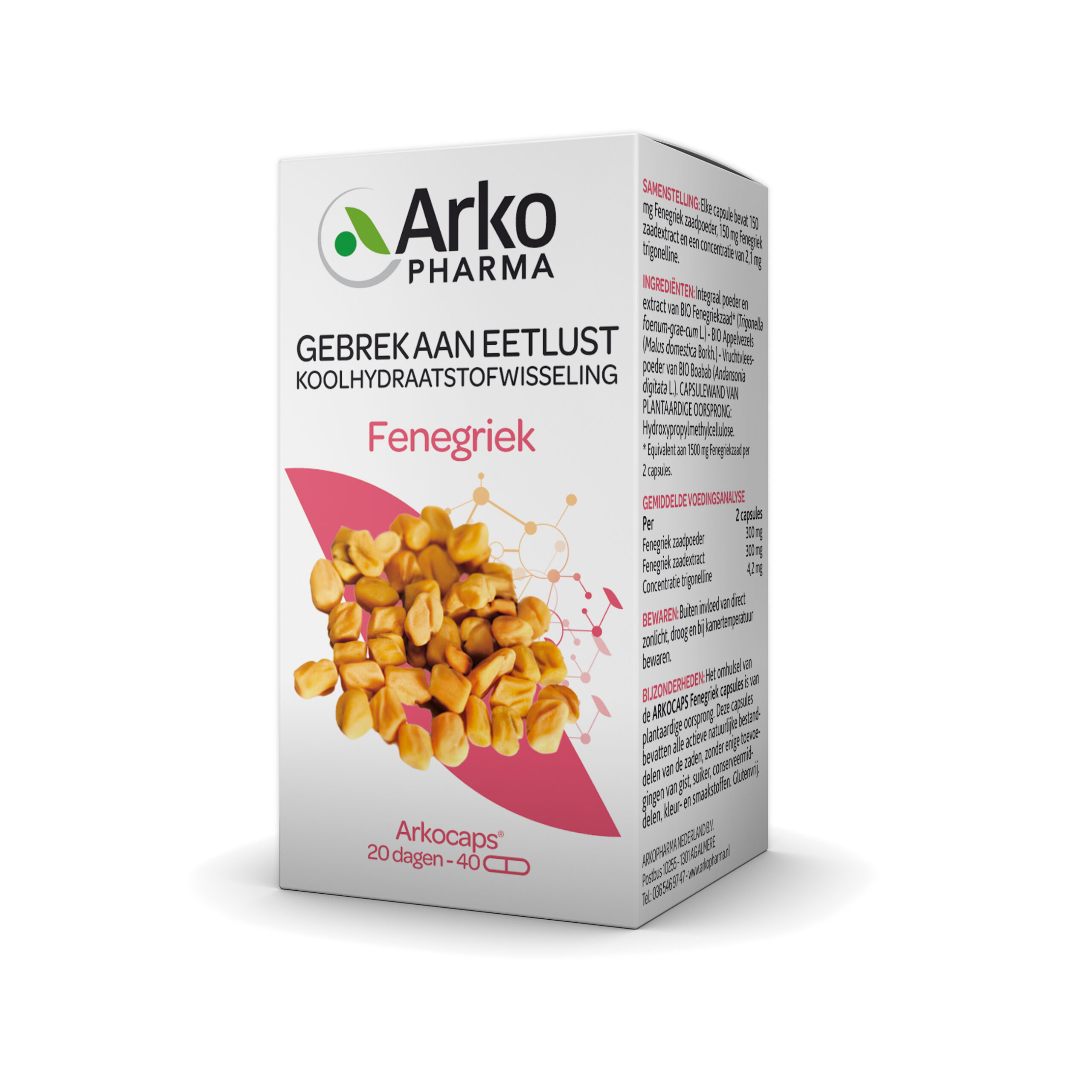 Arkocaps Fenegriek (40 capsules)
