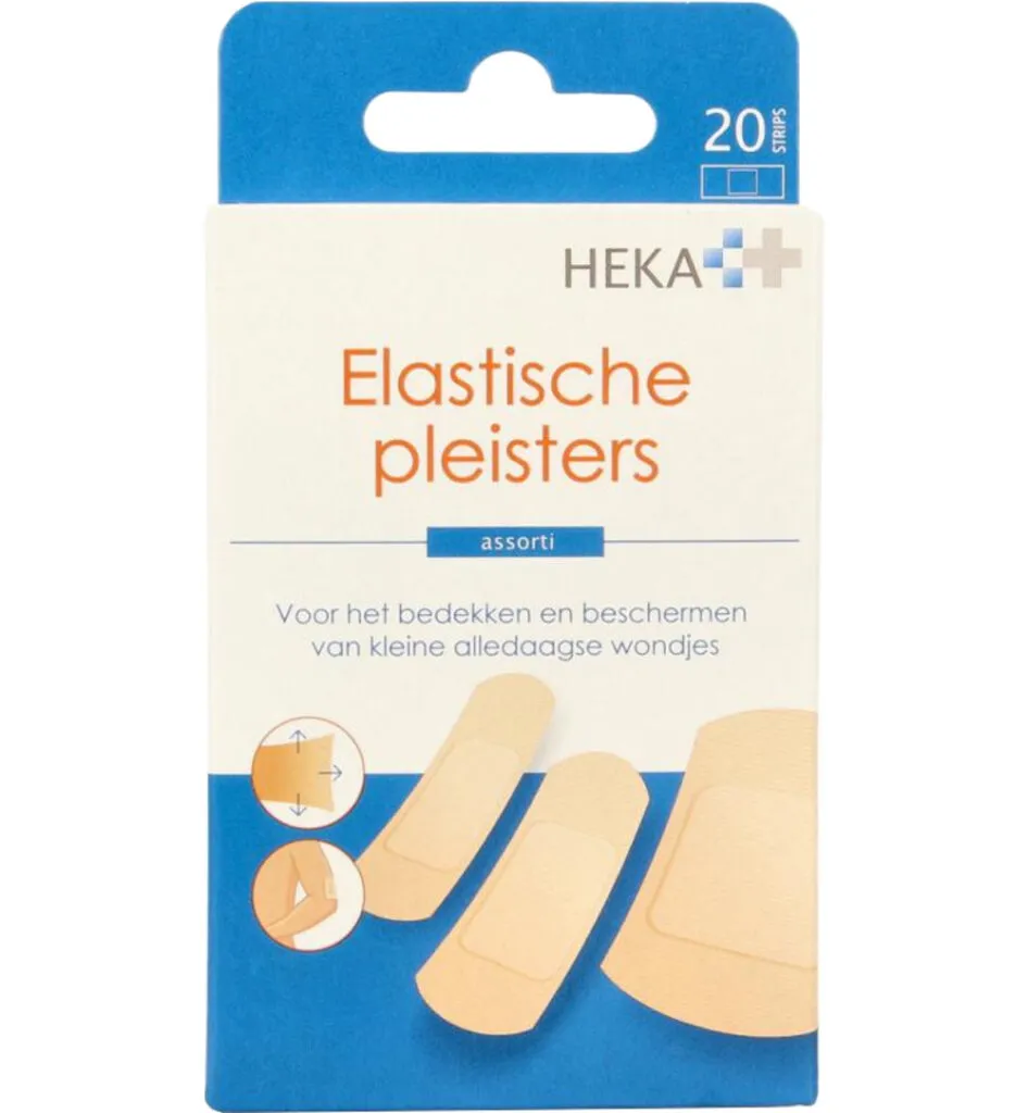 Heka Elastische pleister mix (20 stuks)