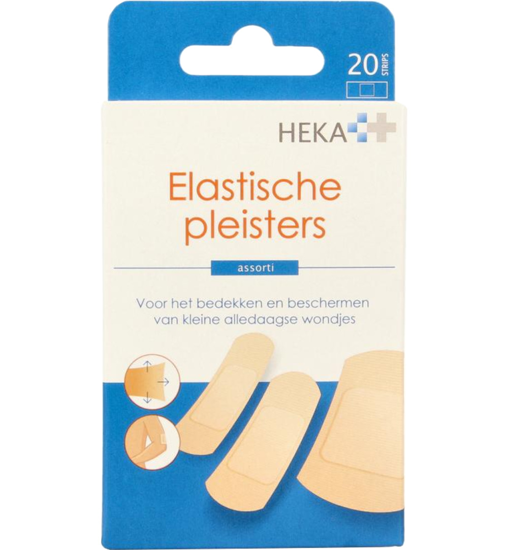 Heka Elastische pleister mix (20 stuks)