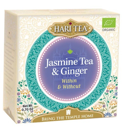 Hari Tea Jasmine tea & ginger within & without (10 stuks)
