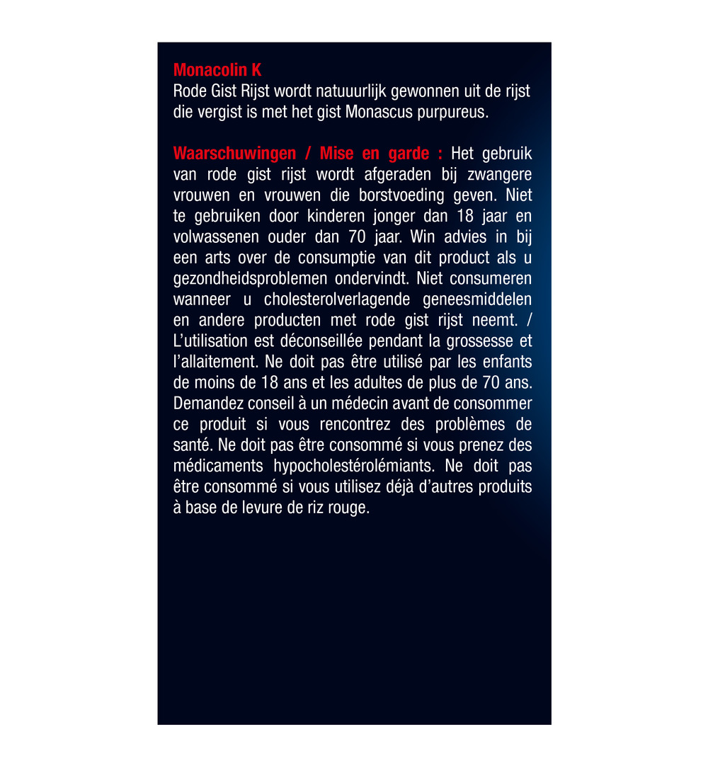 Lucovitaal Rode Gist Rijst (90 tabletjes) - image 4