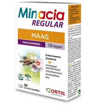 Ortis Minacia regular (36 stuks)