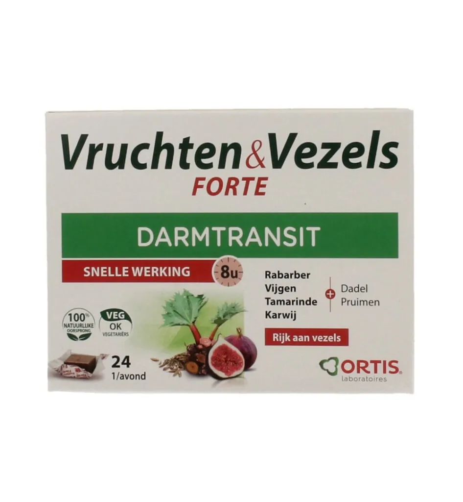 Ortis Vruchten & Vezels Forte (24 stuks)