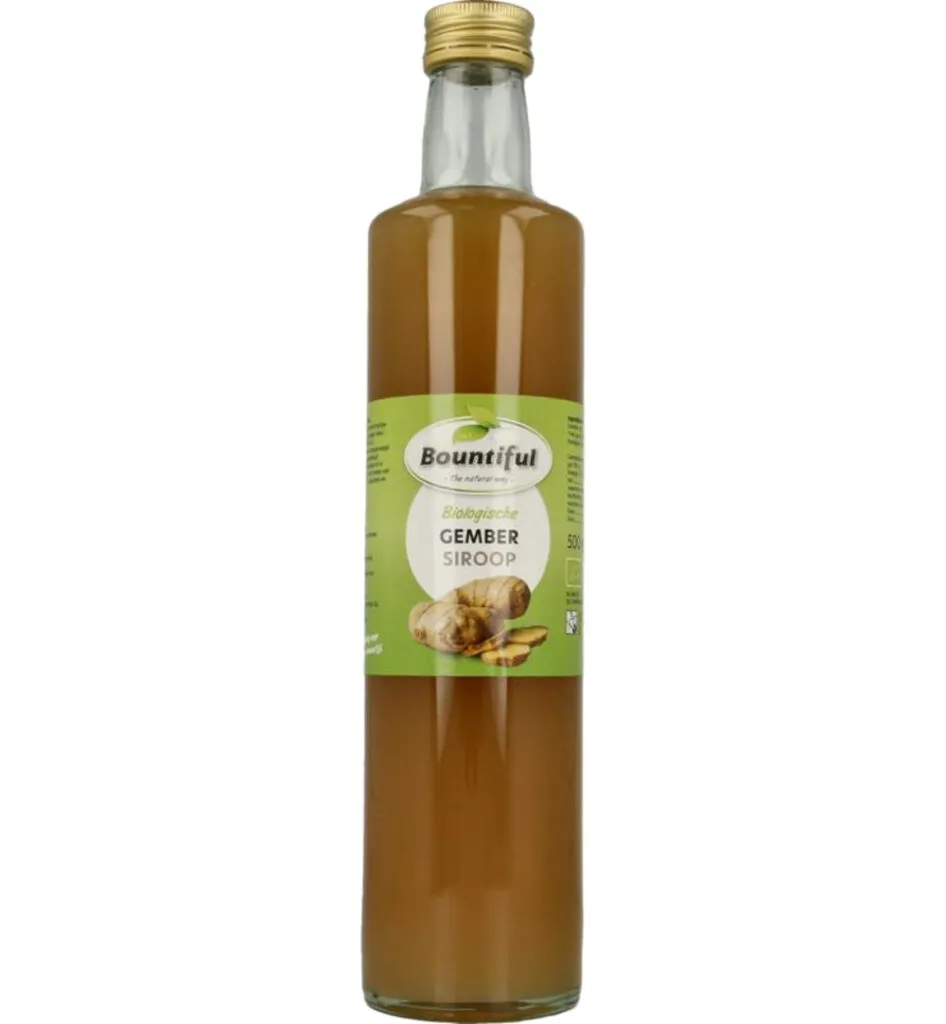 Bountiful Gembersiroop Bio (500 ml)