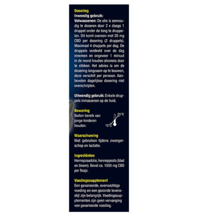 Lucovitaal CBD Olie 20% (5 ml) - image 5