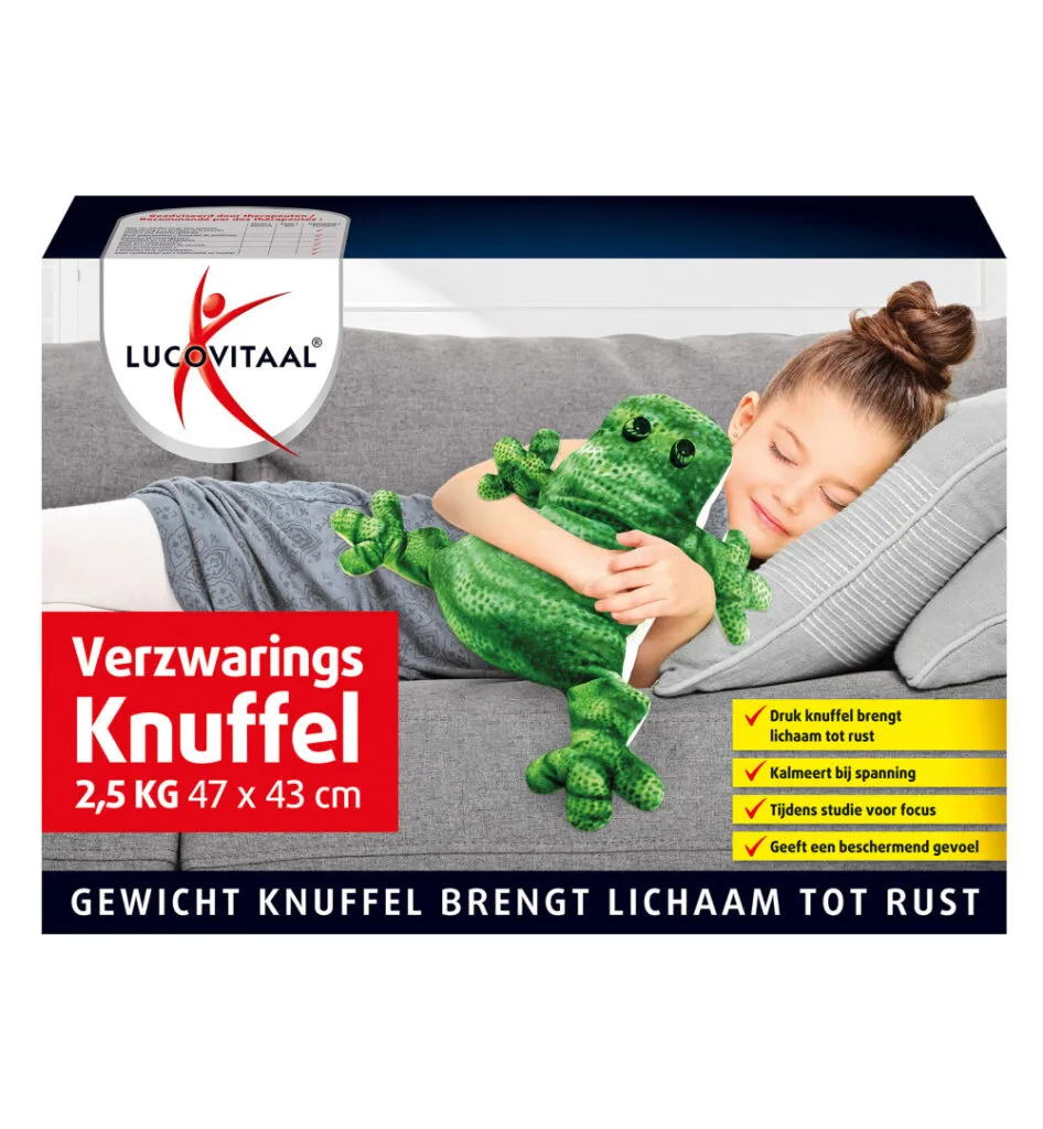 Lucovitaal Verzwaringsknuffel (1 stuk)