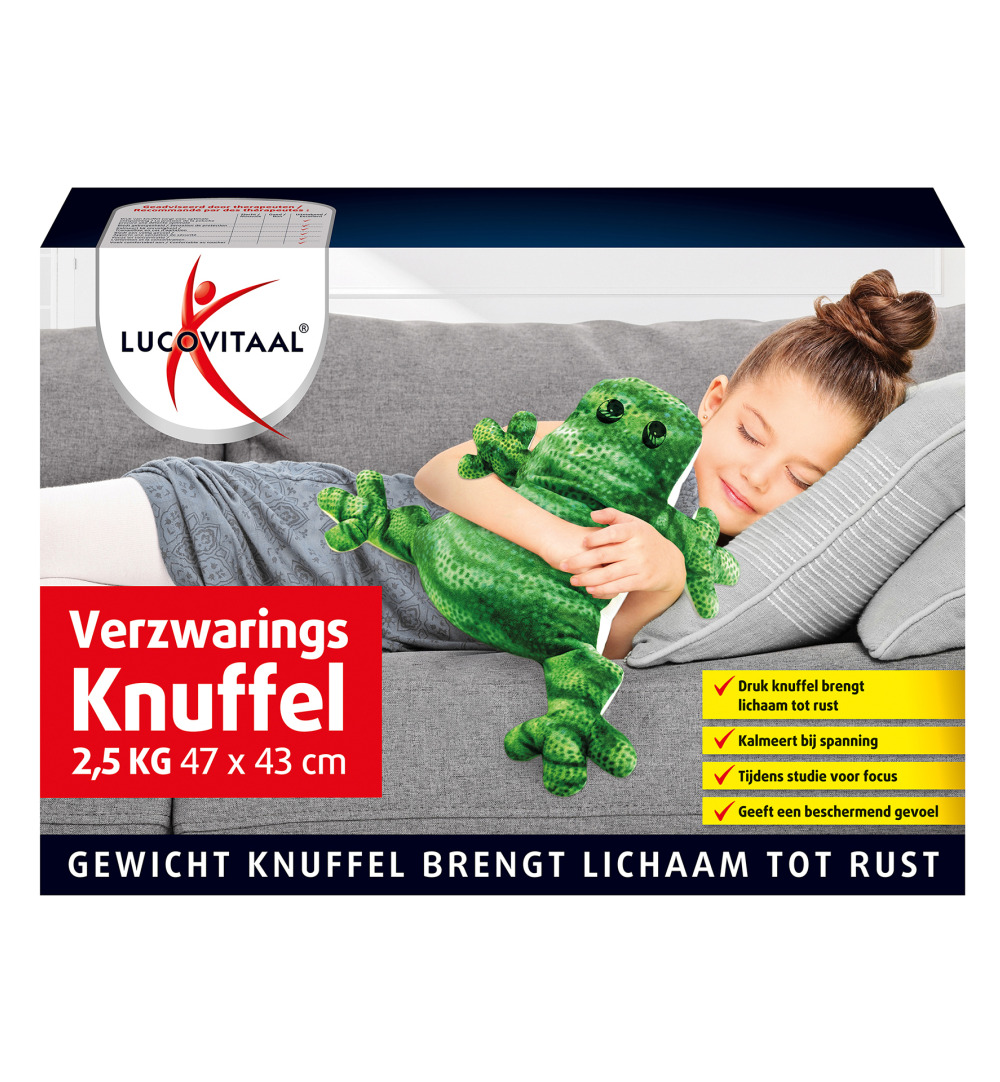 Lucovitaal Verzwaringsknuffel (1 stuk)