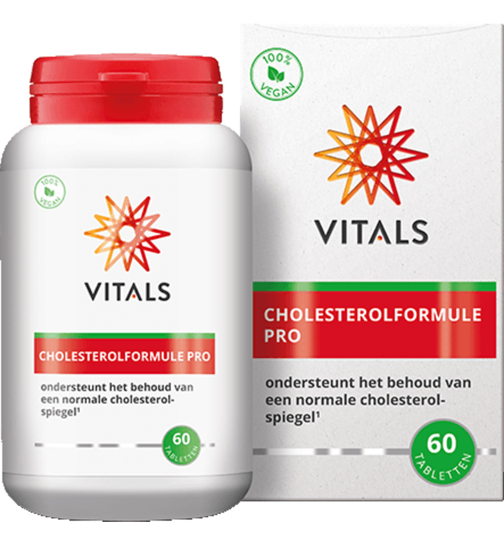 Vitals Cholesterolformule Pro (60 tabletten)