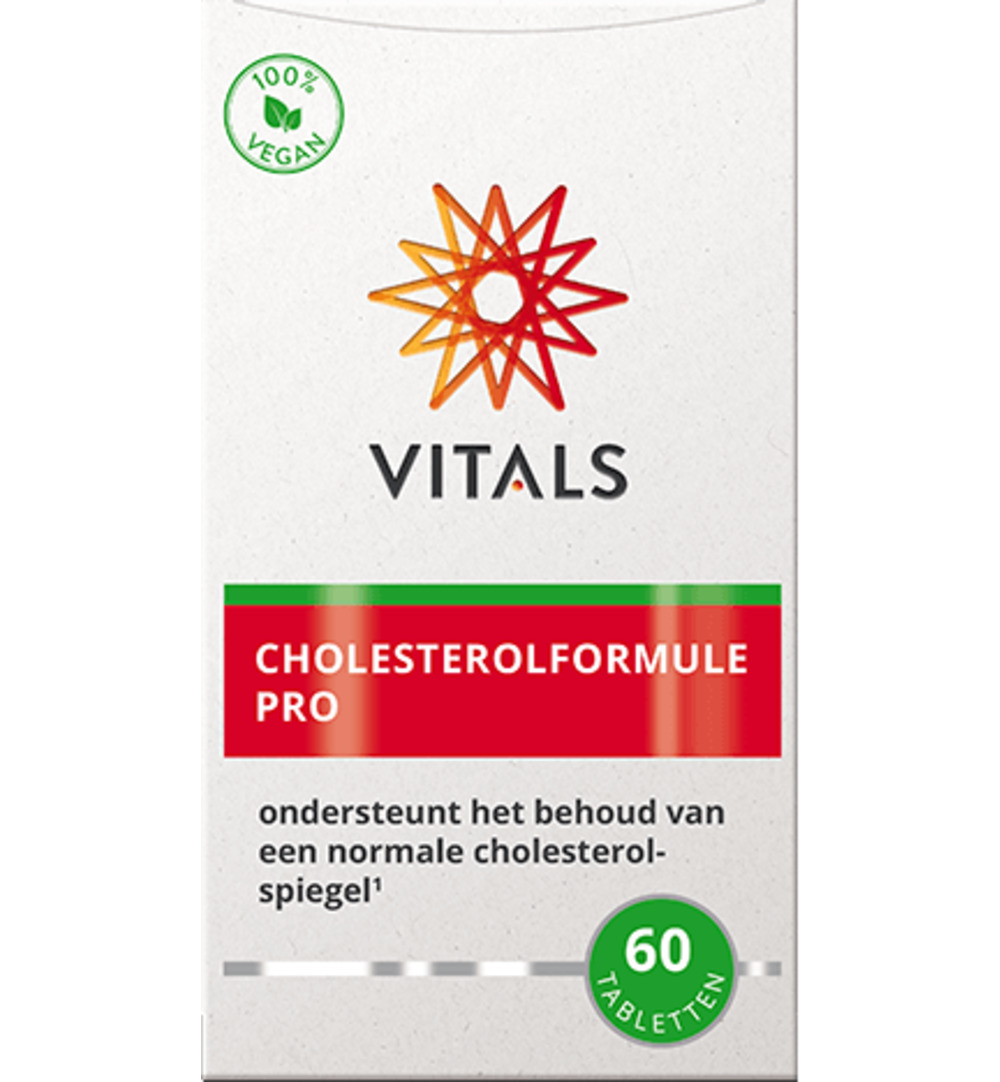 Vitals Cholesterolformule Pro (60 tabletten)