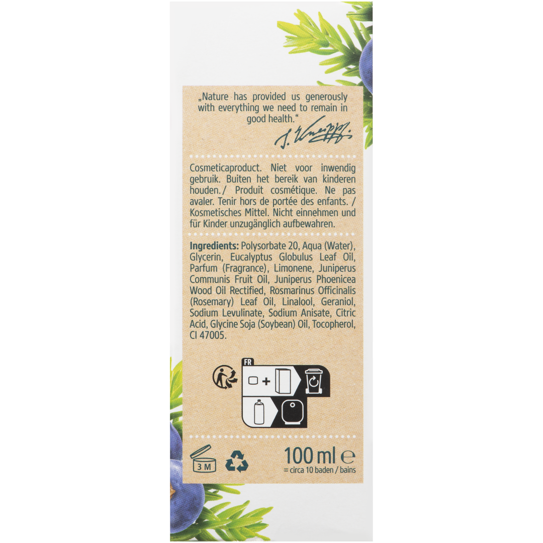 Kneipp Muscle soothing badolie jeneve (100 ml) - image 7