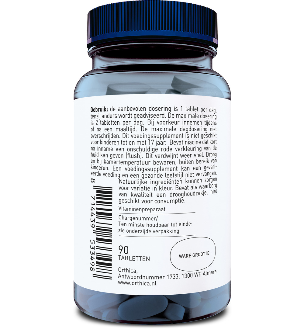 Orthica Stress B Complex (90 tabletten)