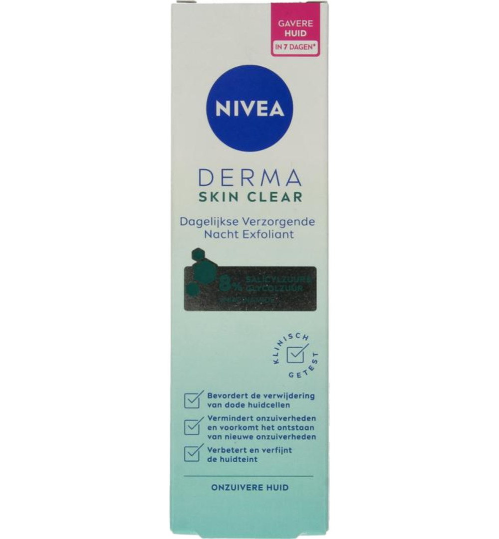Nivea Derma skin clear night (40 ml)