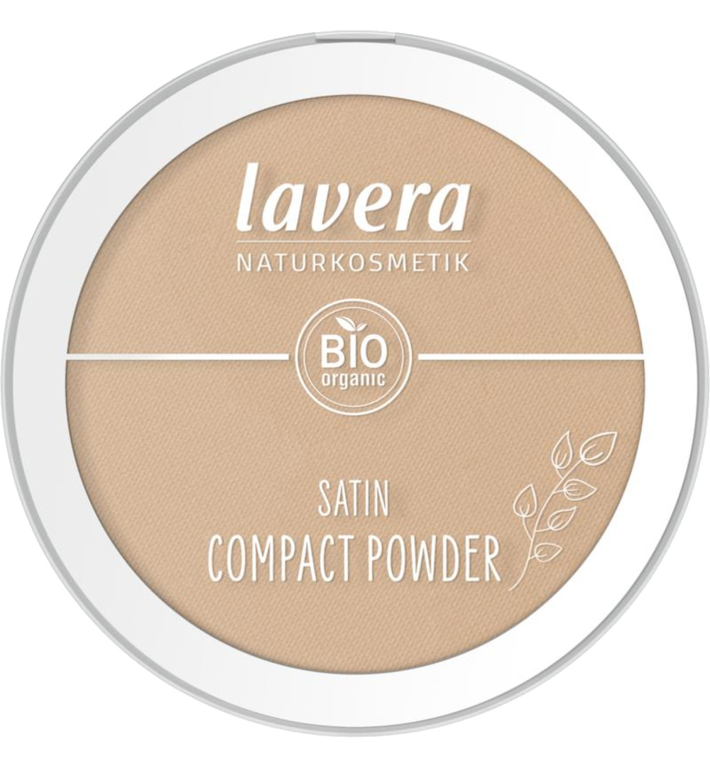 Lavera Satin compact powder tanned 03 EN-FR-IT-DE (9,5 gr)