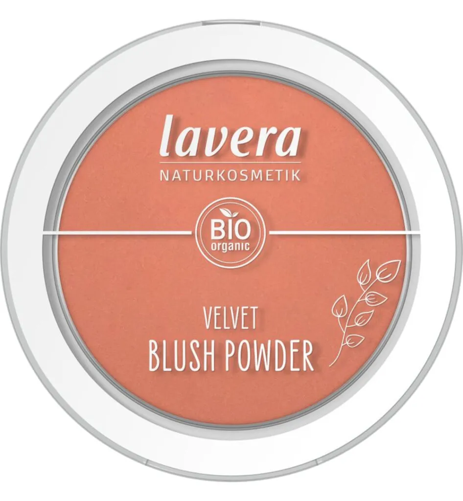 Lavera Velvet blush powder rosy peach 01 EN-FR-IT-DE (5 gr)