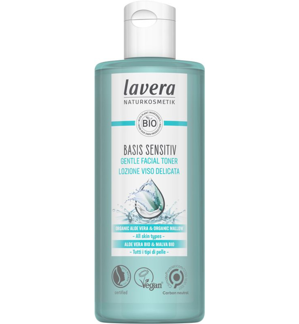 Lavera Basis sensitiv gentle facial toner EN-IT (200 ml)