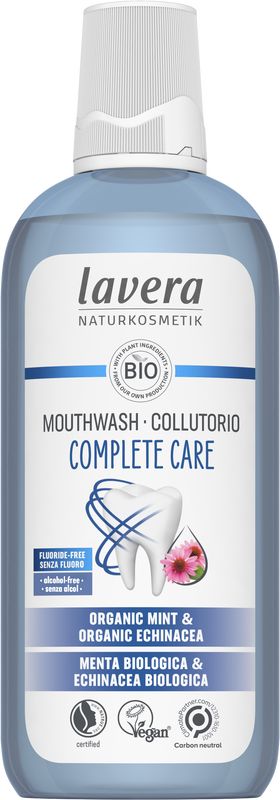Lavera Mondwater complete care fluori devrij bio (400 ml)