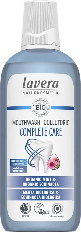 Lavera Mondwater complete care fluori devrij bio (400 ml)