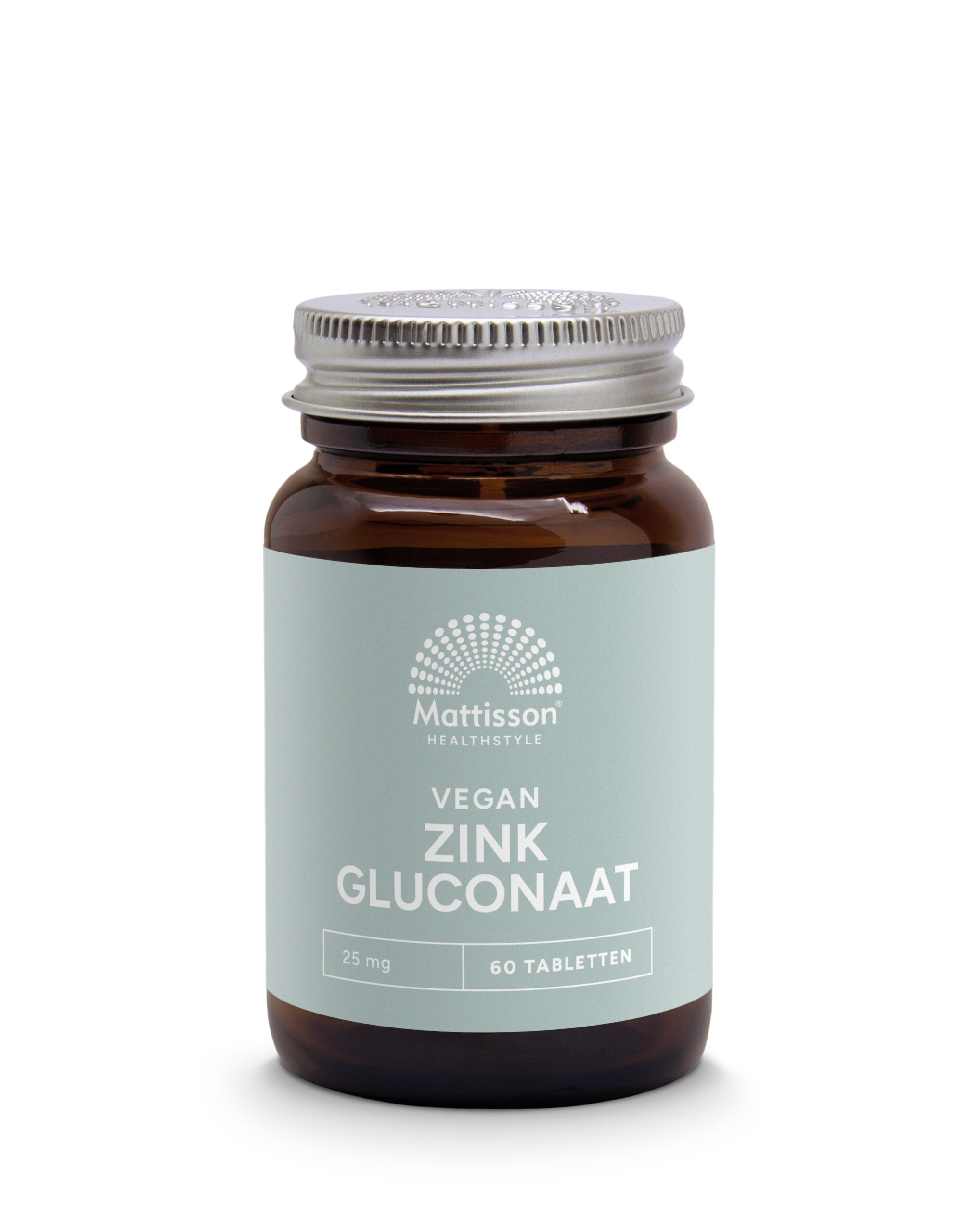Mattisson Zink Gluconaat 25Mg (60 tabletten)