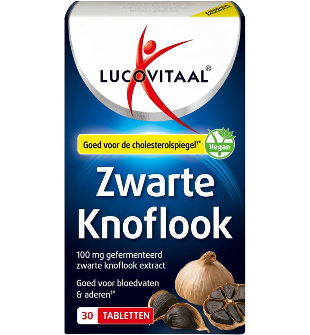 Lucovitaal Zwarte Knoflook (30 tabletten)
