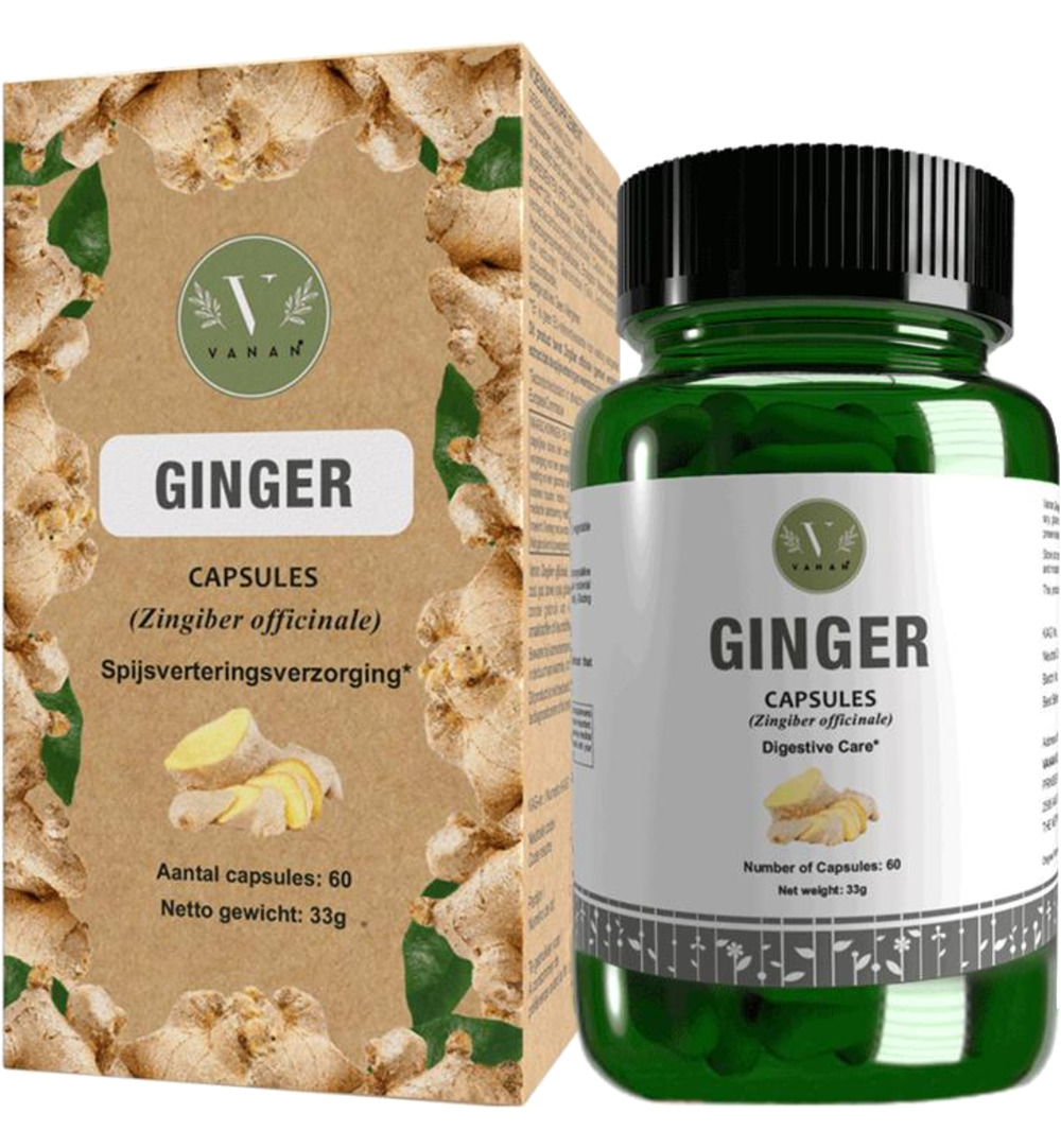 Vanan Ginger (60 capsules)