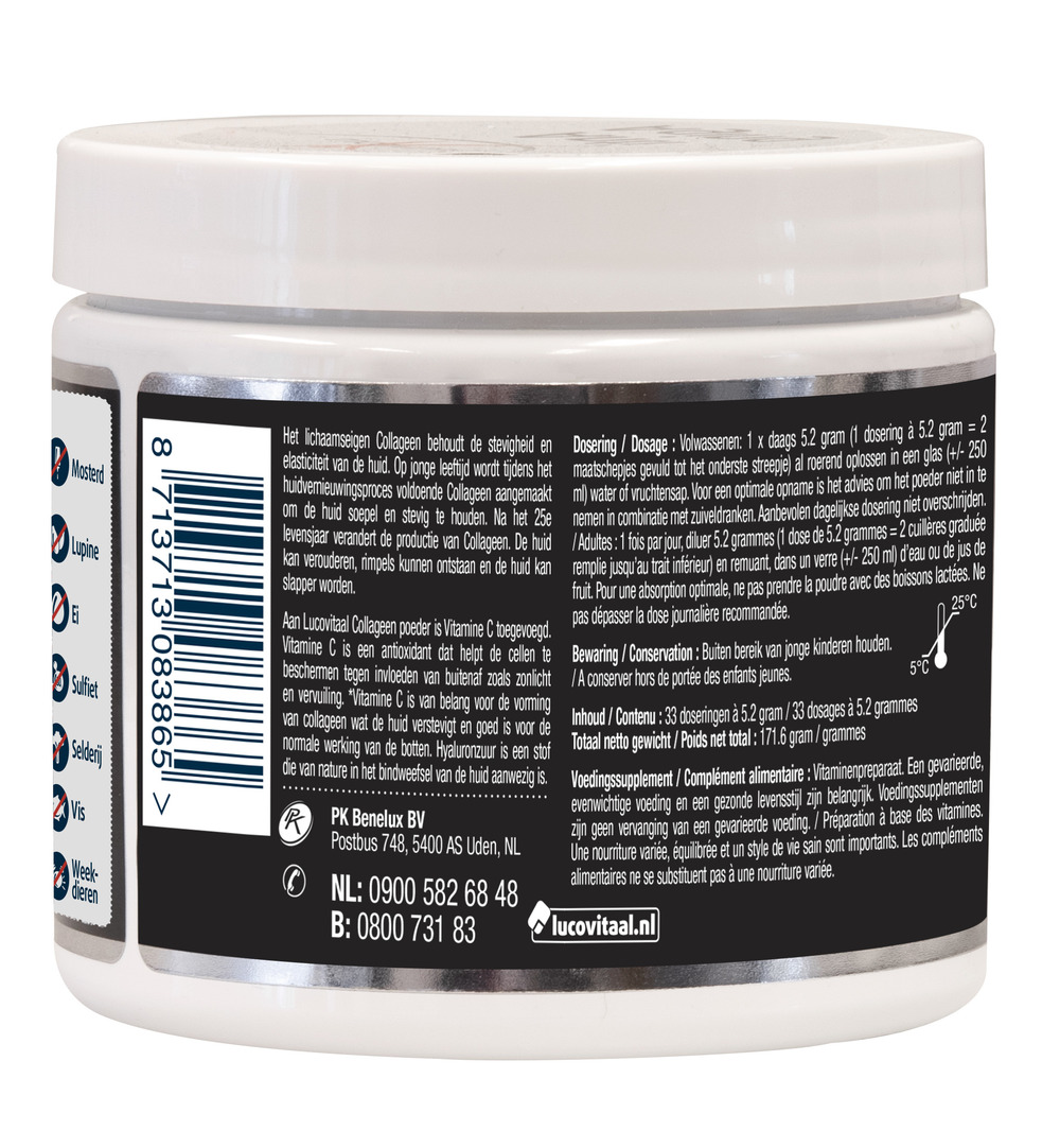 Lucovitaal Super 5000Mg Collageen Poeder (171,6 gr) - image 2
