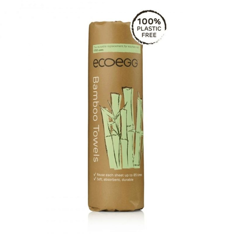 Ecoegg Bamboo Schoonmaakdoekjes Op Ro L (20 stuks)