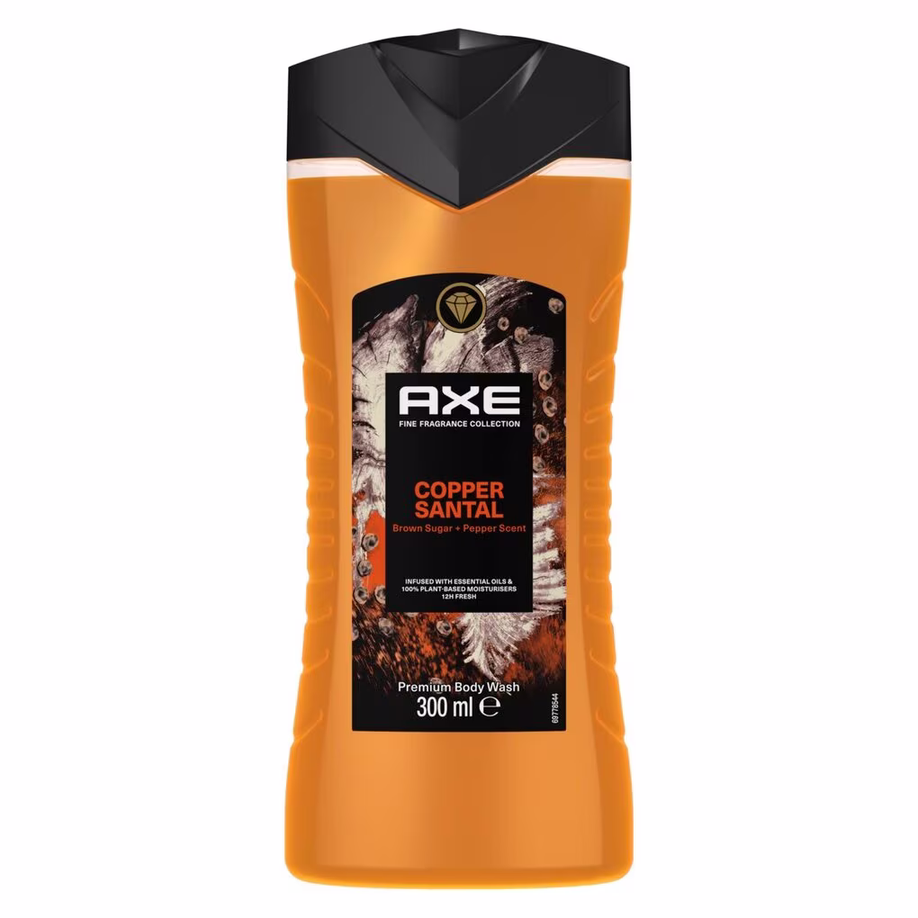 Axe Showergel copper santal (300 ml)