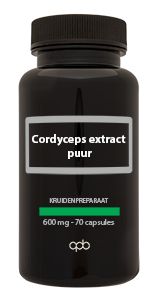 APB Holland Cordyceps 600mg puur (70 capsules)