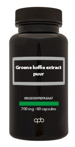 APB Hollandgroene koffie extract 700mg pu ur (60 capsules)