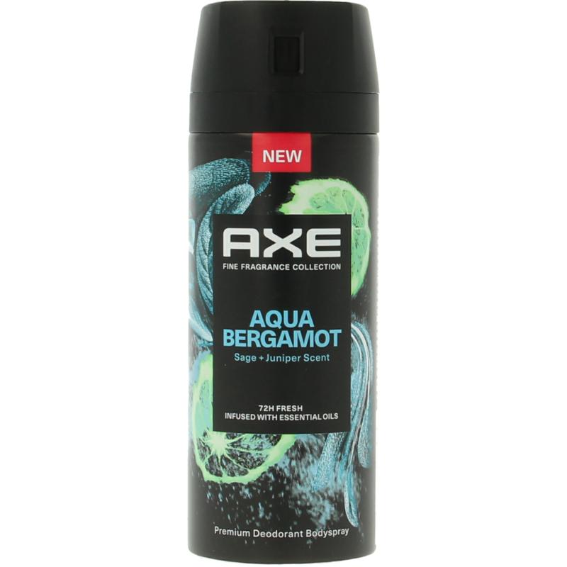 Axe Deodorant bodyspray kenobi aqu a bergamot (150 ml)