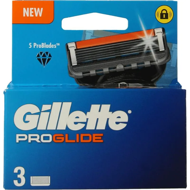 Gillette Fusion pro glide manual mesjes (3 stuks)
