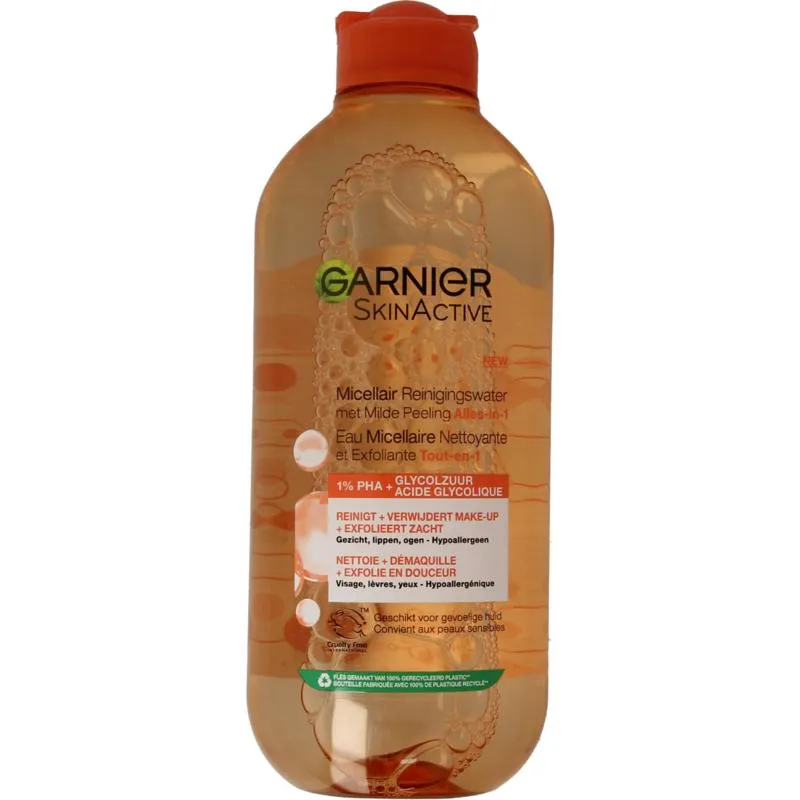 Garnier Skinactive Micellair Reiniging Swater Milde Peeling (400 ml)