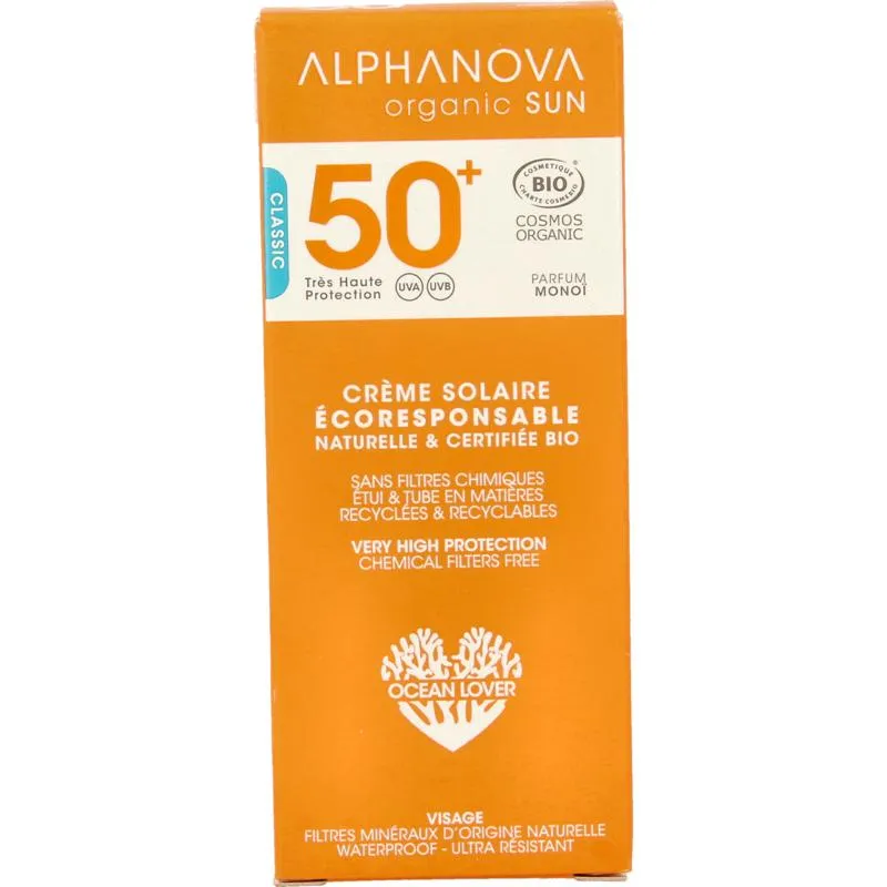 Alphanova Sun Sunscreen face SPF50+ (50 gr)