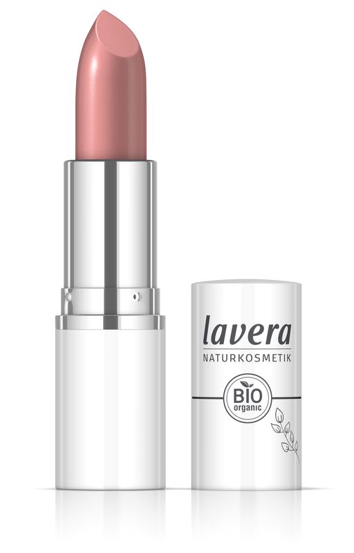 Lavera Lipstick cream glow retro rose 02 (1 stuk)