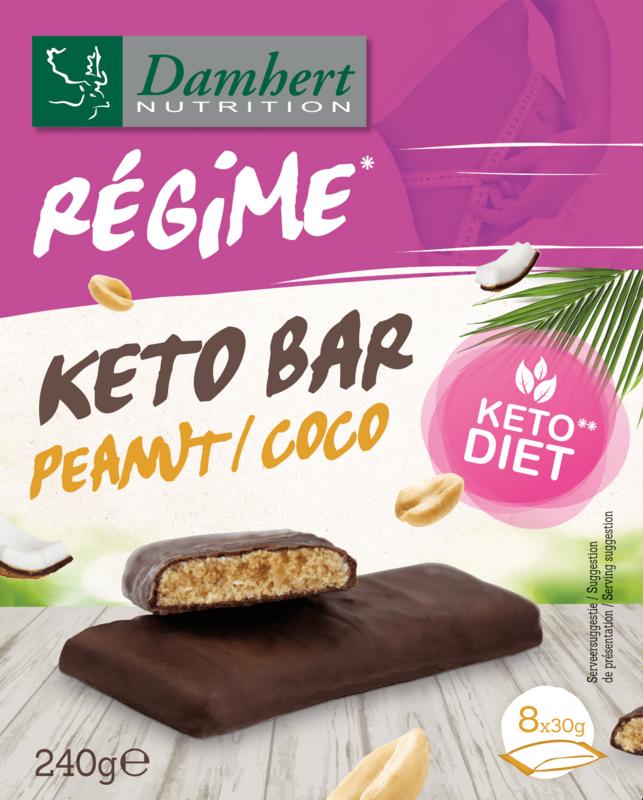 Damhert Regime Keto Bar Peanut Coco (240 gr)