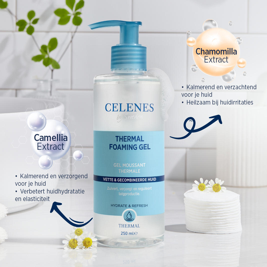 Celenes Thermal foaming gel oily skin (250 ml) - image 3
