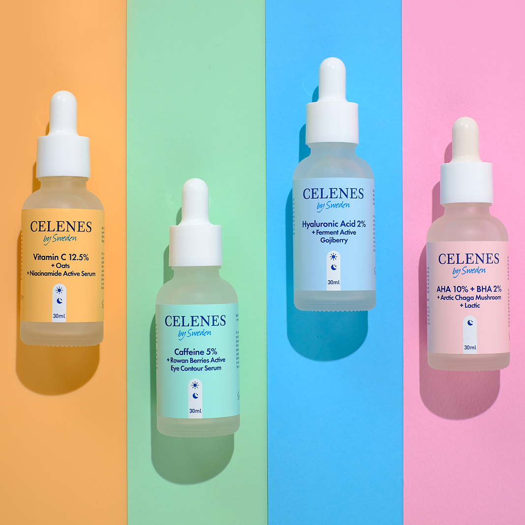 Celenes Active serum vitamin C 12,5% + oats + niacinamide (30 ml) - image 4