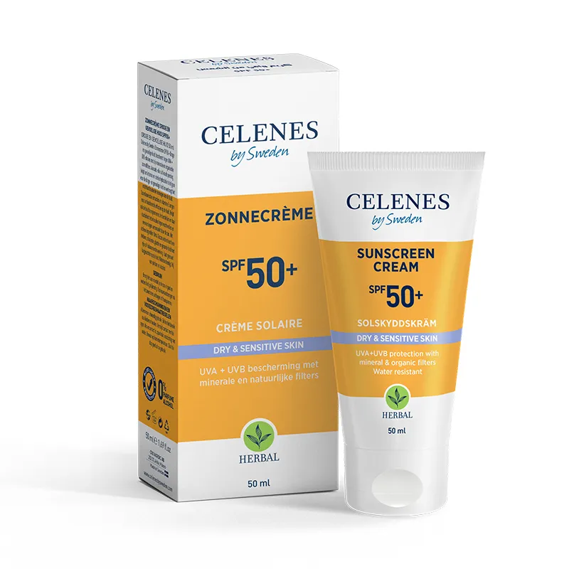 Celenes Herbal sunscreen sensitive/dry skin SPF50+ (50 ml)