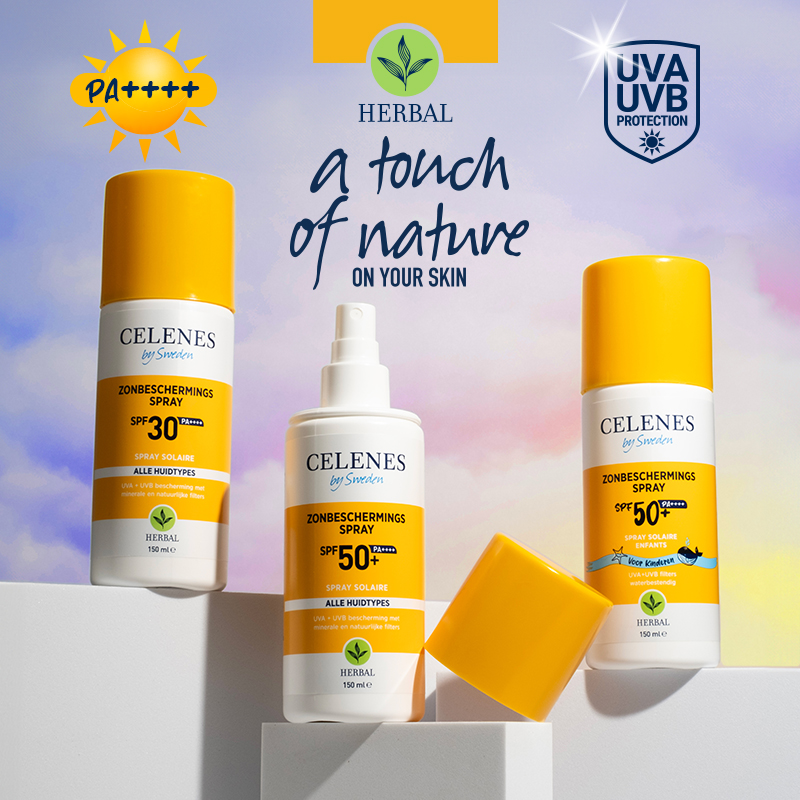 Celenes Herbal sunscreen spray all skintypes SPF50 (150 ml) - image 3