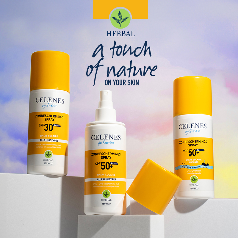 Celenes Herbal sunscreen spray lotion all skintypes SPF30+ (150 ml) - image 3
