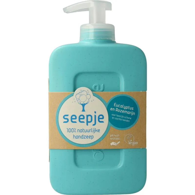 Seepje Handzeep Eucalyptus & Rozemarijn (300 ml)