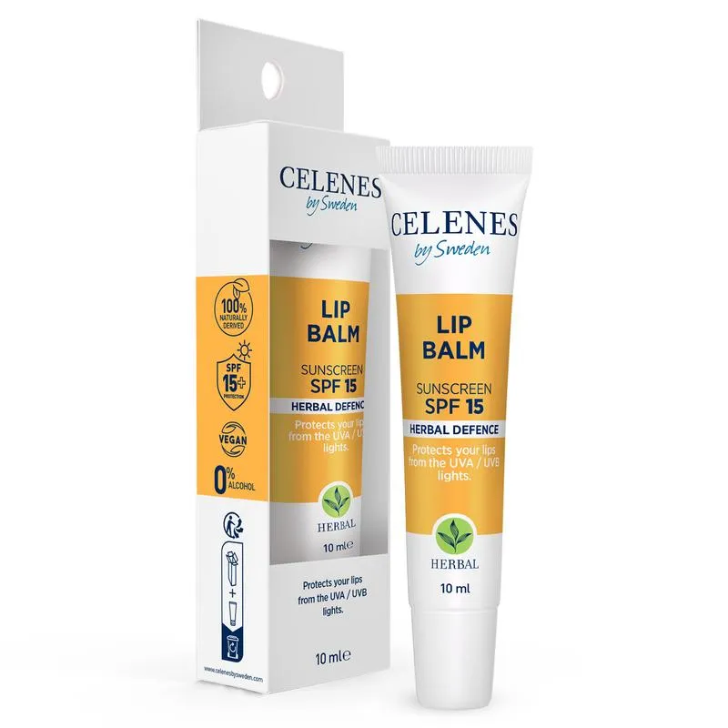 Celenes Herbal Lipbalm SPF15 (10 ml)
