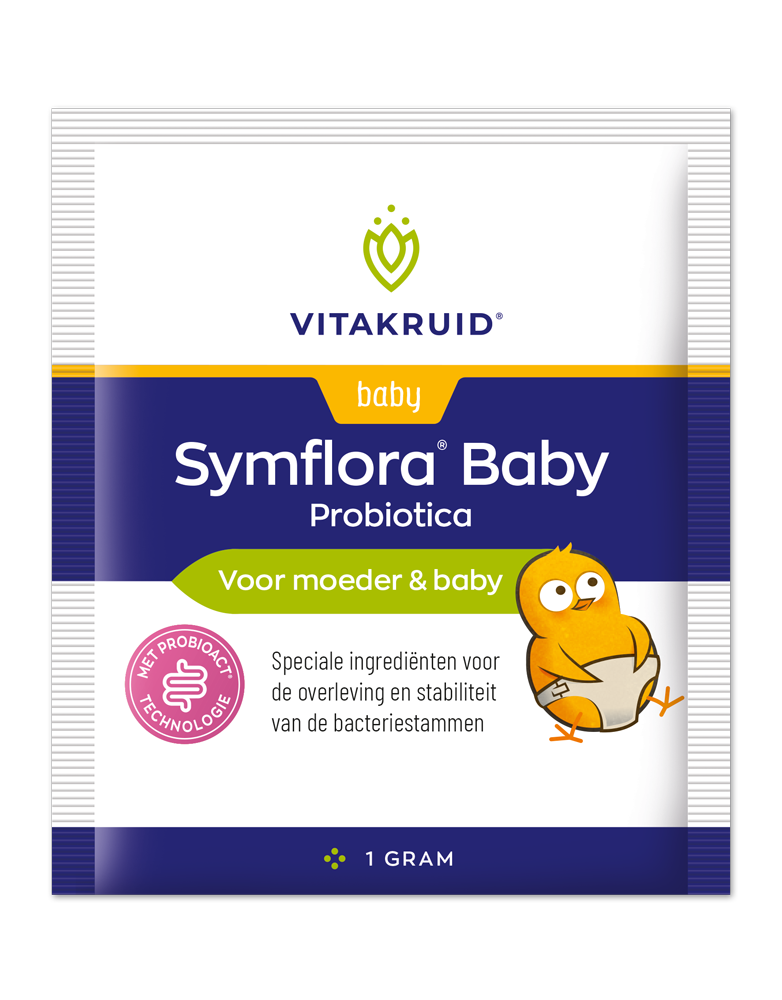 Vitakruid Symflora® Baby Probiotica Voor Moeder & Baby (60 zakjes)