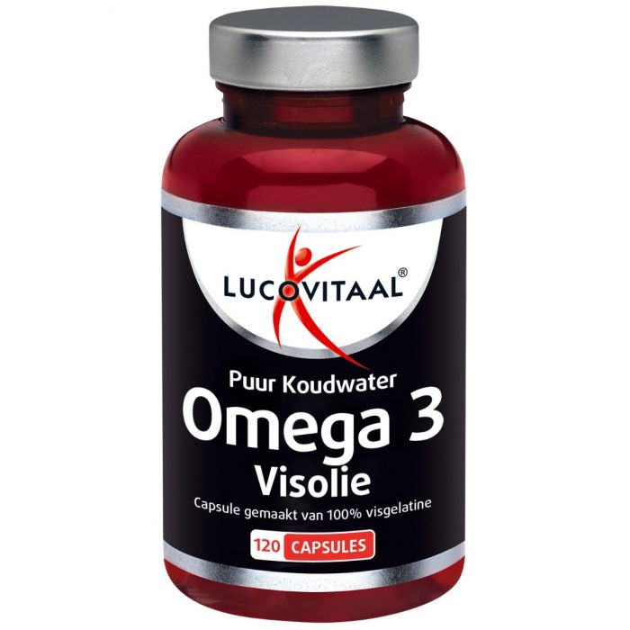 Lucovitaal Puur Omega 3 Koudwater Visolie (120 capsules)