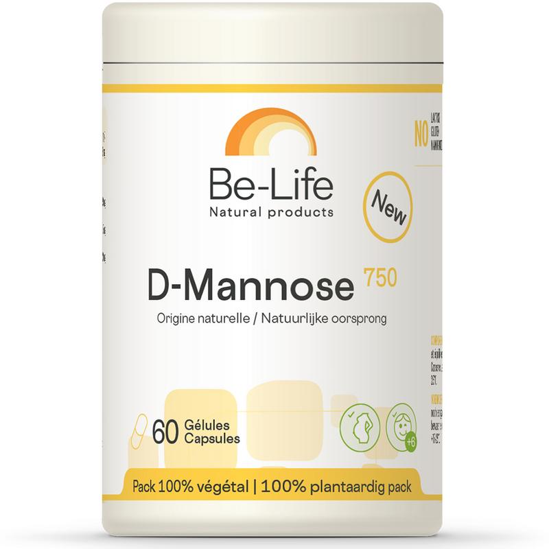 Be-Life D-Mannose 750 (60 vega capsules)