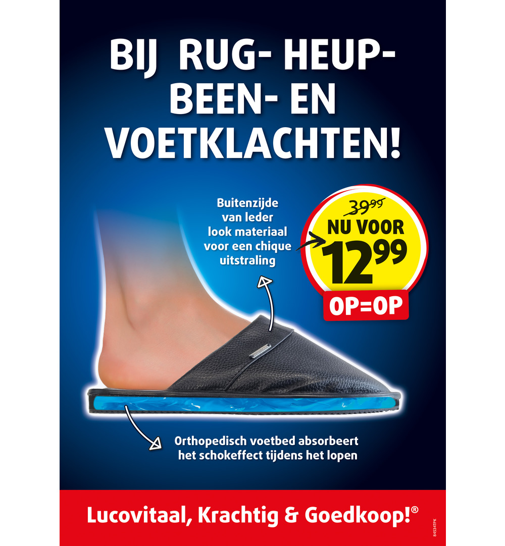 Lucovitaal Orth. Zweedse Muiltjes 43 (1 paar)