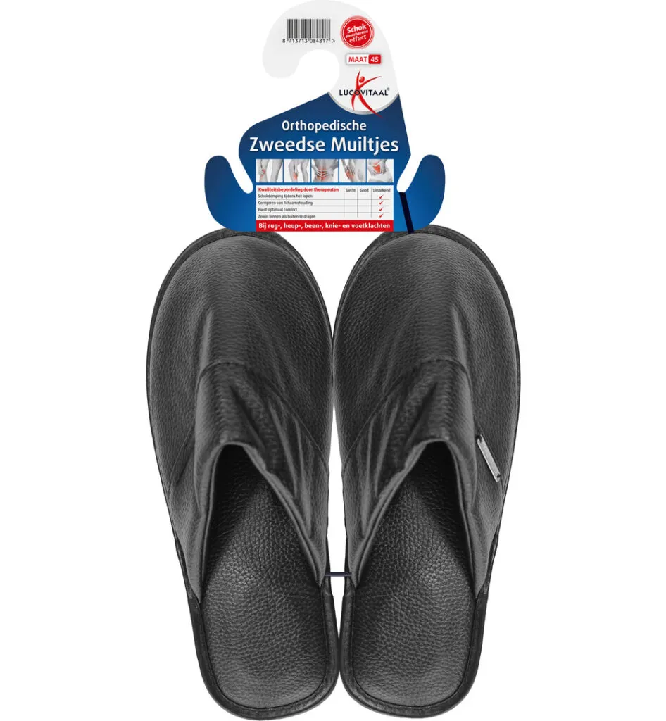 Lucovitaal Orth. Zweedse Muiltjes 45 (1 paar)