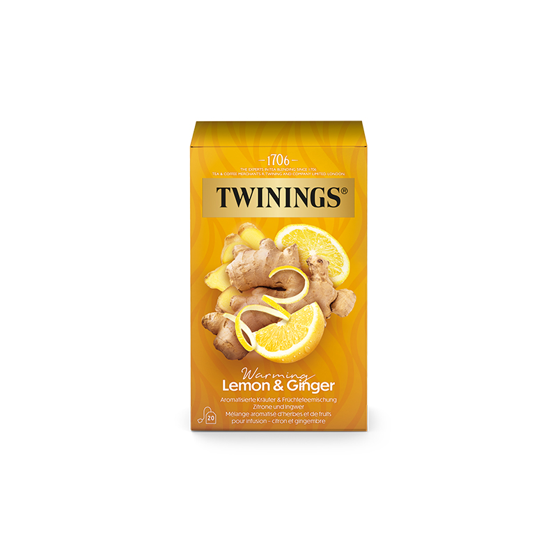 Twinings Citroen gember (20 stuks)