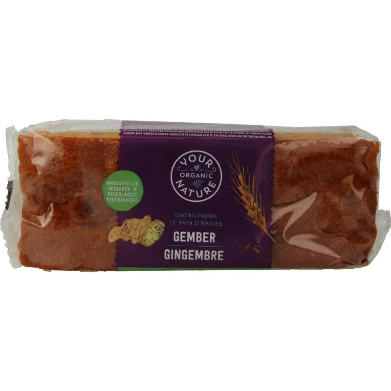 Your Organic Nature Ontbijtkoek gember bio (400 gr)